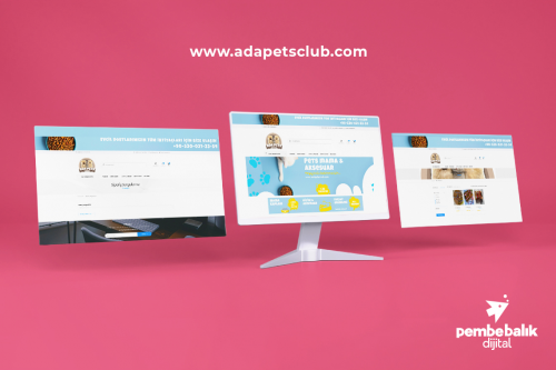 Ada Pets Club Web Sitesi Tasarımı