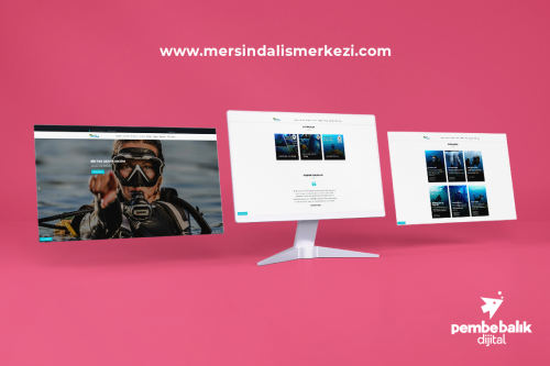 Mersin Dalış Merkezi Web Sitesi Tasarımı